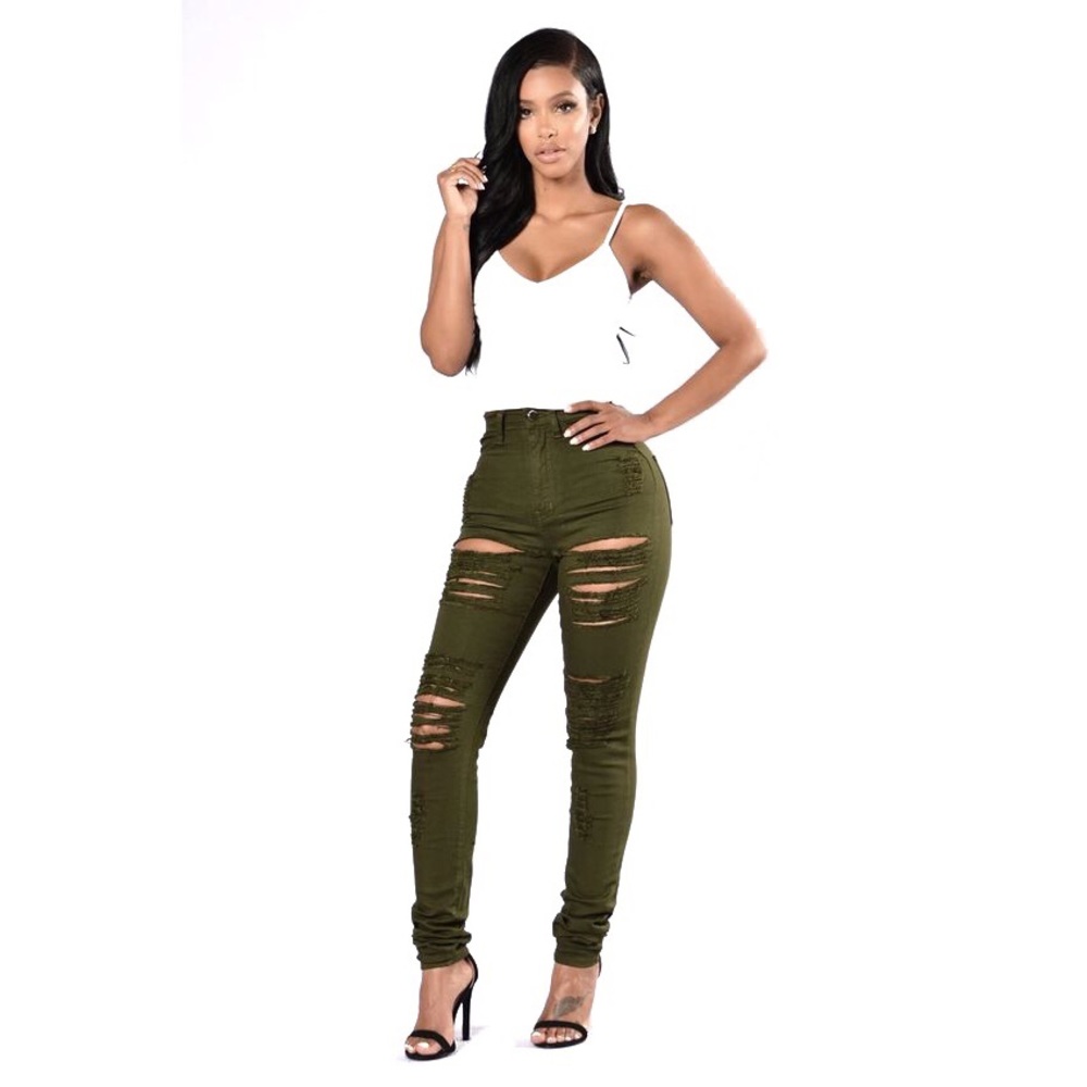 NWT Fashion Nova Aphrodite Roll Out Destroy Jean 9 - Picture 1 of 10